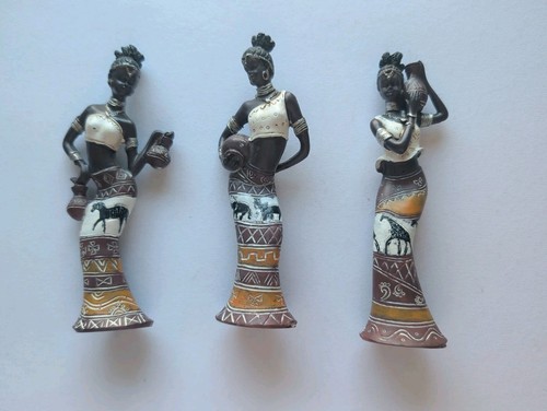 Afrikanische frauenfiguren 3er - frauenfiguren,