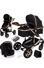 KESSER® Kombi Kinderwagen + Zubehör, Perfekte Zustand Wie Neu. Fast Nie Benutzt
