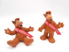 2x ALF Figur Original 1988