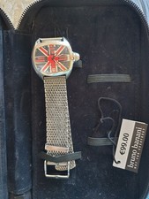 Armbanduhr Bruno Banani Union Jack Flagge gebraucht