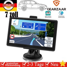 7 Zoll GPS Navi Navigation für Auto LKW PKW Navigationsgerät 8G EU Karten 2024