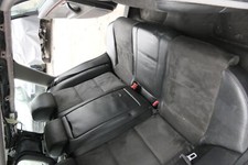 Audi A4 B6 B7 8E Avant Sitz Rückbank Rücksitzbank hinten Leder schwarz Alcantara