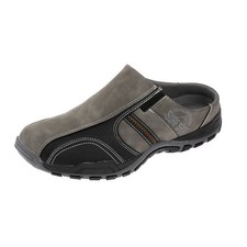 Herren Pantoletten Clog Slipper Sneaker Freizeitschuhe Grau 47840