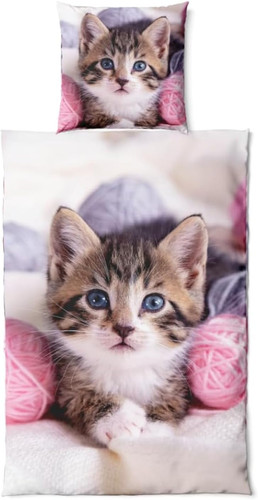Bettwäsche set katzenbaby - **,