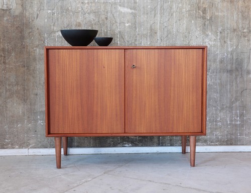 Vintage 60er teak kommode - teak,