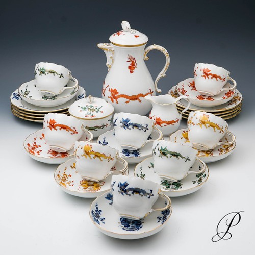 Meissen kaffeeservice für - für, 8