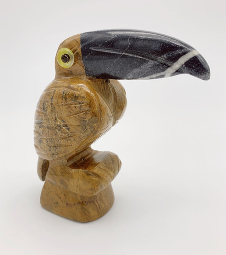 Tukan vogel geschnitzt wohl - vogel,