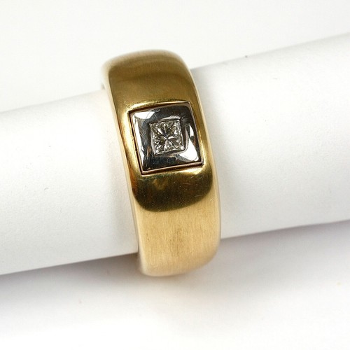 Massiver schwerer ring 585 - schwerer,