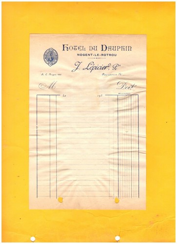 Nogent rotrou hotel du - nogent-le-rotrou, (28)