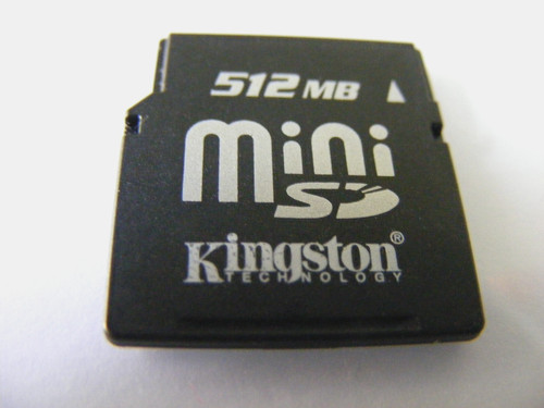 512mb mini card - sd,