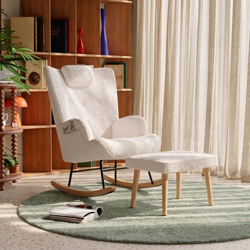 Ruhesessel mit hocker - ：mit,