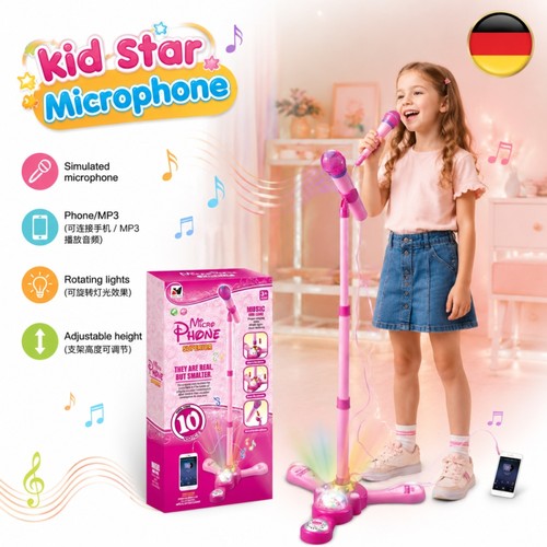 Kinder mikrofon mit ständer - mikrofon,