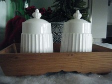 Villeroy & Boch Menage Brunch Table Marmeladendosen Set mit Holztablett