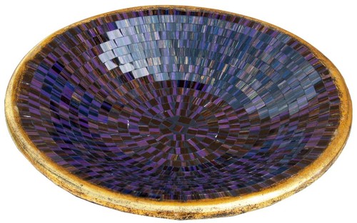 Runde mosaikschale - runde,