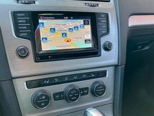 VW ORIGINAL AUTORADIO STEUERGERÄT CD SD NAVI RAHMEN