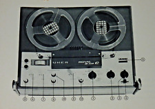 Tonbandgerät "UHER" ROYAL de LUXE C/2- 4 Spur mit Betriebsanl. 1960-1970