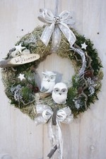 Türkranz Eule Winter