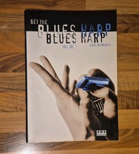 Lehrbuch AMA Get The Blues Harp Musik Buch - Mundharmonika Lehre / Ohne CD