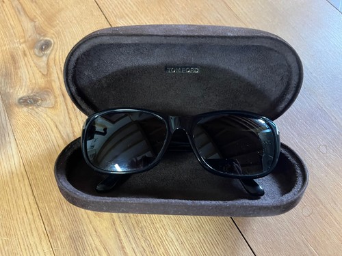 Tom ford sonnenbrille schwarz - tom,