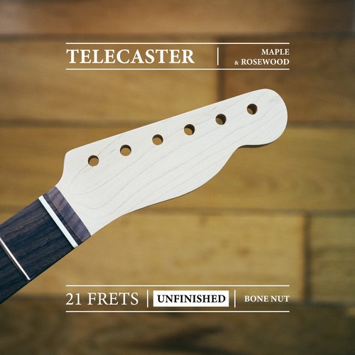 Telecaster hals ahorn - -, &