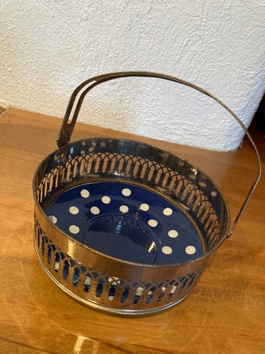 Keramik metall körbchen - keramik/metall,