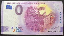 0 Euro-Schein, Schloss Burg -