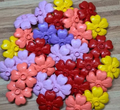 Lego duplo bunte blüten - lego,