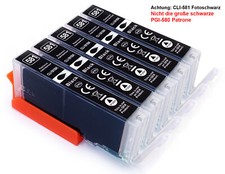 5er XXL Patronen für PGI-580
