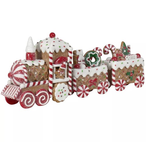 Tischdeko lebkuchenzug 33cm - lebkuchenzug,