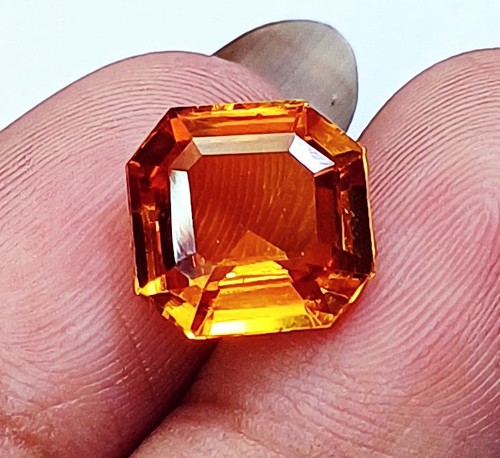 Natürlich orange saphir - natürlich,
