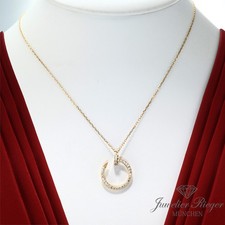 Cartier Collier Juste un Clou Gelbgold 750 Diamanten B7224895 Gold Halskette