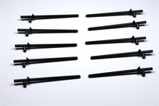 LEGO® Castle 10x Waffe Lanze Weapon Lance in schwarz 3849 6345264 384926 gebrauc