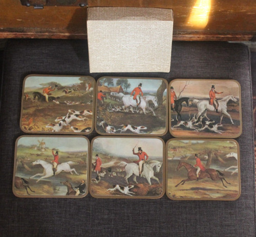 Untersetzer coasters hunting - untersetzer,