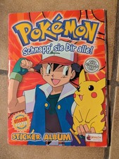 Pokémon schnapp' sie dir alle | Stickeralbum | Merlin |Original Sammelalbum 1999
