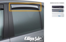 ClimAir Regen und Windabweiser für hinten schwarz für Renault Megane III (Z)
