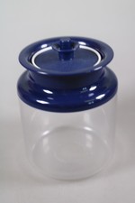 Tupperware Panorama Klärchen Kaffeedose 0,5 l blau Vakuumdeckel