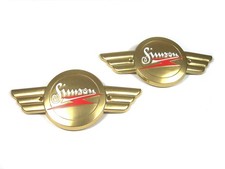 Simson Flügel Tankembleme  AWO Touren 1 Paar