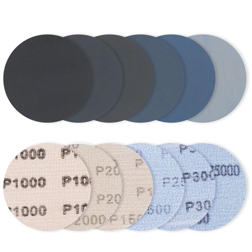 Schleifpapier 75mm klett set - schleifpapier,