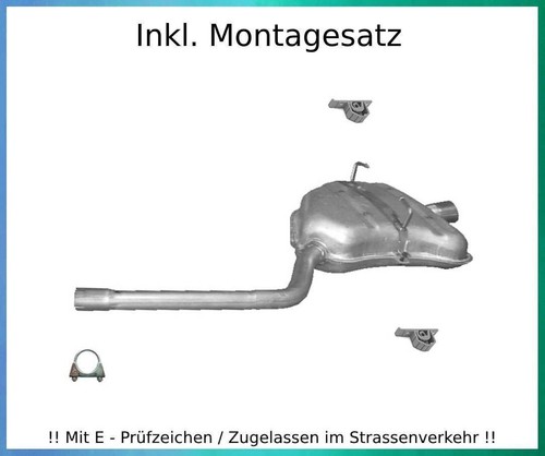 Endschalldämpfer für mini - für,