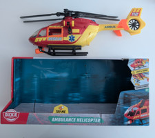 Dickie Toys Rettungs-Hubschrauber, Spielzeug-Helikopter, Rettungsheli, Spielzeug