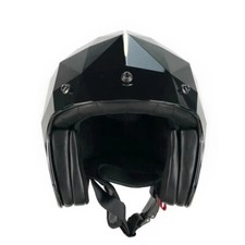 Vintage motorrad jethelm - vintage,