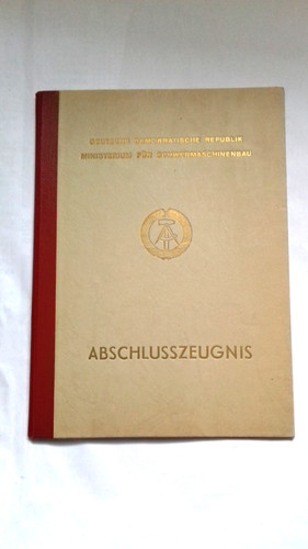 Ddr urkundenmappe - ddr,