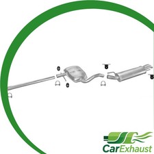 Auspuff für VW GOLF 3 III 1.9 D SDI TDI 1.6 GTI Fließheck Cabrio...