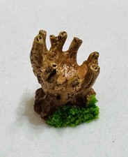 Stamm Baumstumpf Baum Garten Landschaft Miniatur Figuren Harz Deko DIY (27)