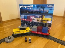 Playmobil 5258 RC-Güterzug sehr guter Zustand!