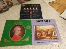 3 Schallplatten Mozart