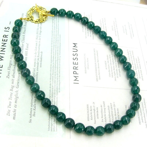 Bailysbeads edle smaragd kette - bailysbeads,