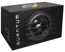 ESX Quantum Bassreflex Gehäuse Auto Subwoofer QXB12 - 30 cm 2000 Watt max.