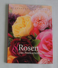 1x Postkartenbuch ROSEN Blumen 14 Motiv Postkarten Rose Garten Stillleben Blüten