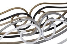 Betthimmel, Rundbogen für Himmelbett, Baldachin, Stahl geschmiedet